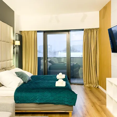 Ans Hanza Tower No 410 - Swimming Pool, Sauna, Jacuzzi, Viewing Terrace Apartman *
