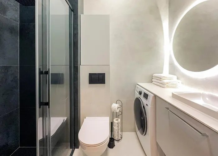 Ans Hanza Tower No 410 - Swimming Pool, Sauna, Jacuzzi, Viewing Terrace Apartment Szczecin