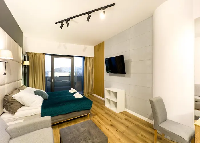 Apartment Ans Hanza Tower No 410 - Swimming Pool, Sauna, Jacuzzi, Viewing Terrace Szczecin