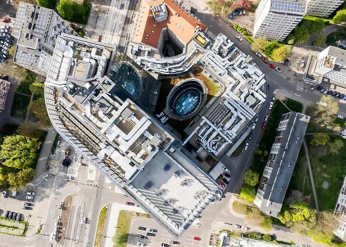 Apartment Ans Hanza Tower No 410 - Swimming Pool, Sauna, Jacuzzi, Viewing Terrace Szczecin